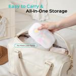 Baby Nail Trimmer Electric,Baby Nail Clipper Gentle, Quiet with 360° Light, Safe for Sleep Time Grinding,16-in-1 Kit for Newborn