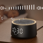 White Noise Sound Machine for Baby Adult with Alarm Clock, Soothing Sounds, Dimmable, White Noise Alarm Clocks for Bedrooms